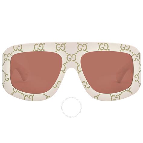 gucci mask unisex sunglasses.